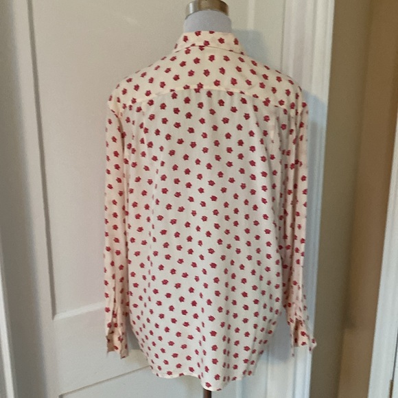 Salvatore Ferragamo vintage 100% silk blouse - Picture 4 of 7